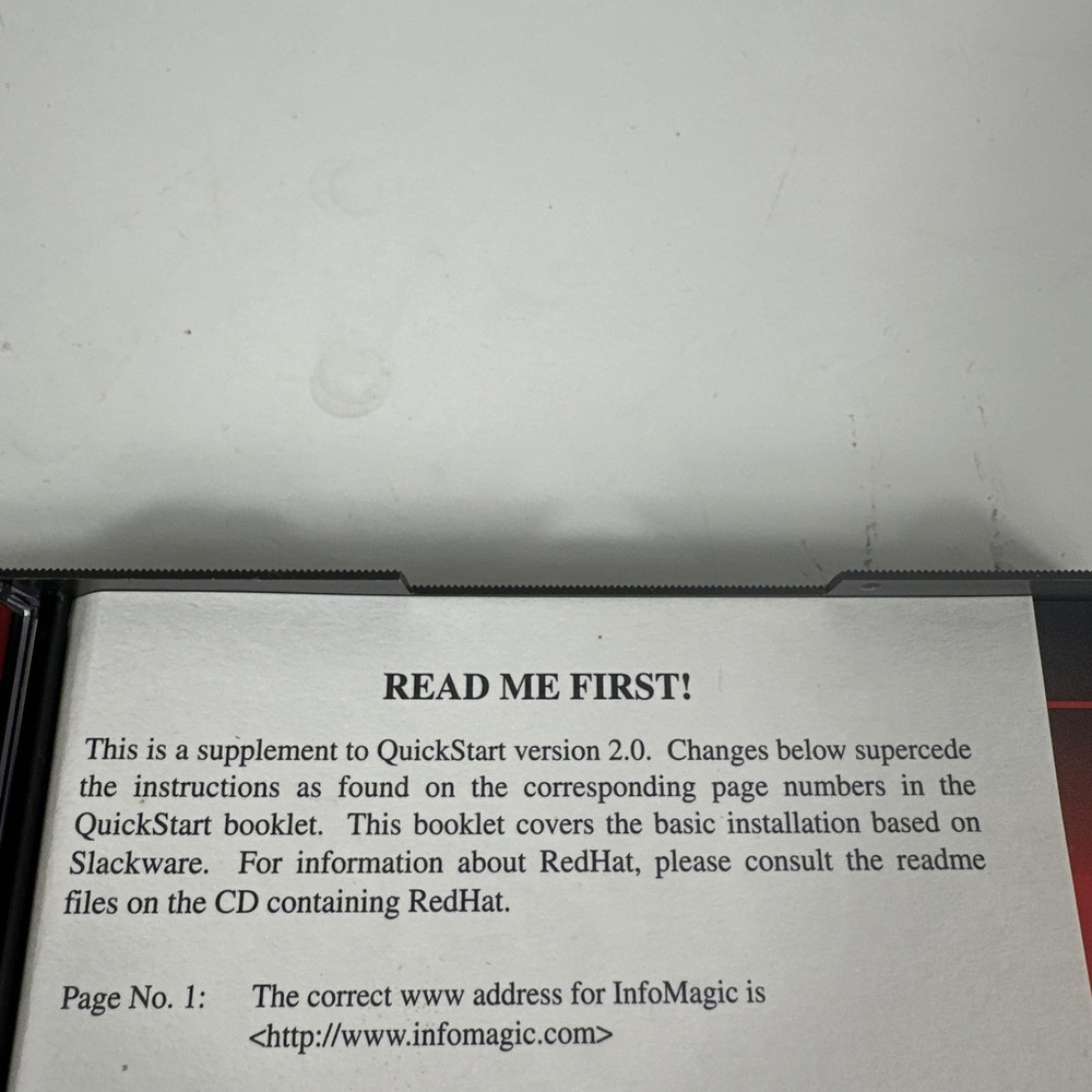 Linux Developer's Resource Infomagic KNIGHT 6 CD Set Red Hat Slackware Kernel