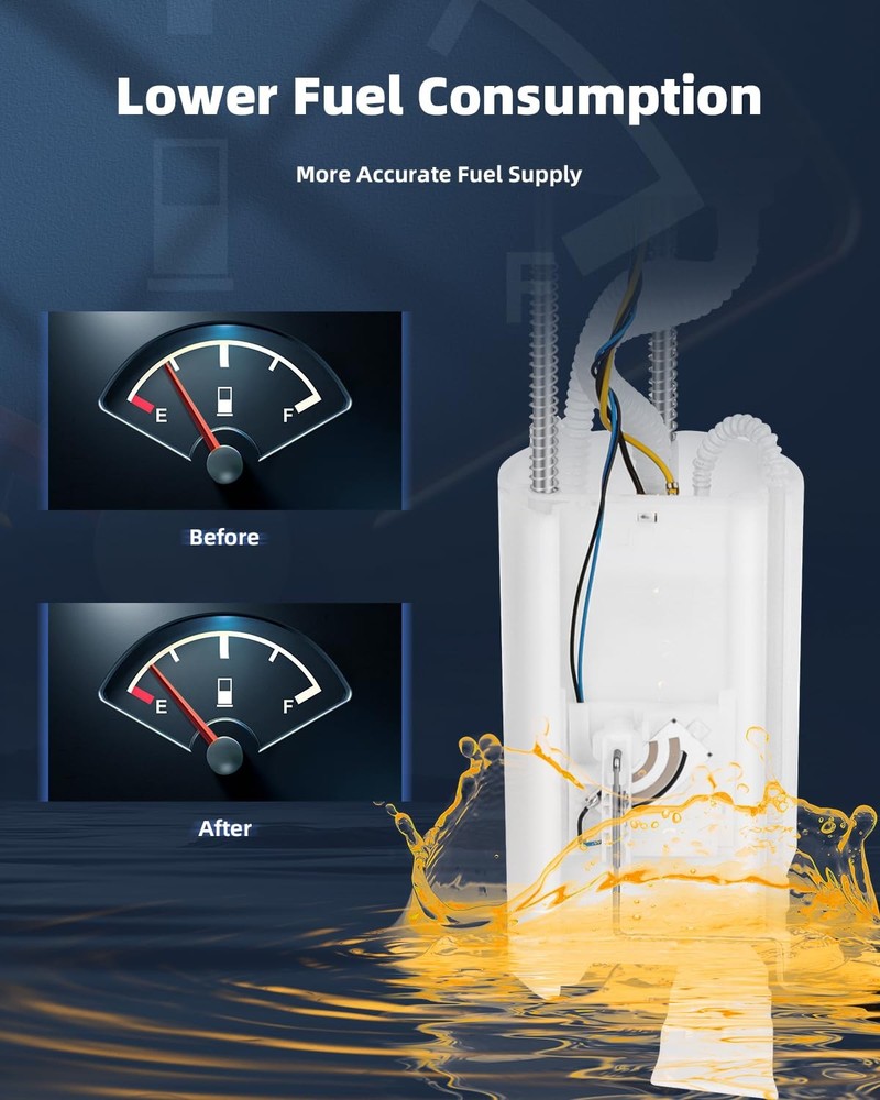 Electric Fuel Pump Module Assembly Replacement for 2005-2008 Tiburon 2.7L E8736M