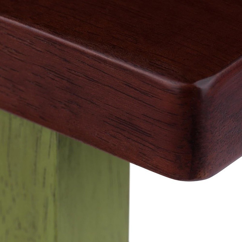 Compact Solid Wood Bar Stool Space Saving Kitchen Furniture Easy Assembly New