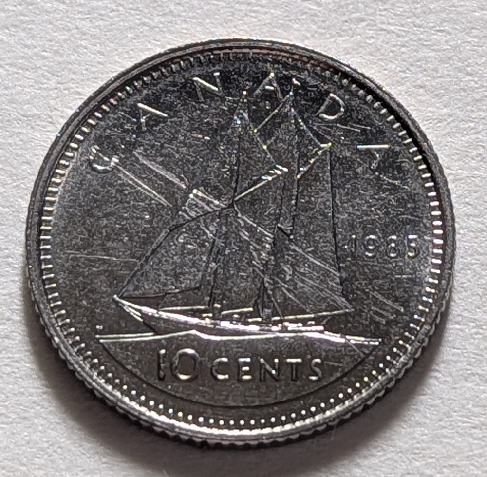 Canada, 1985, 10 Cents