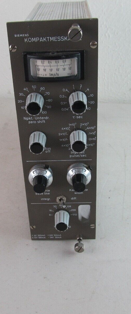 Siemens Kompaktmesskanal Plug in Module