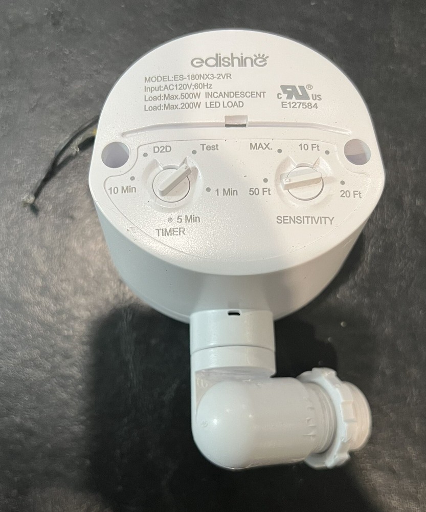 Edishine PIR Motion Sensor SKU: HMSS02A White