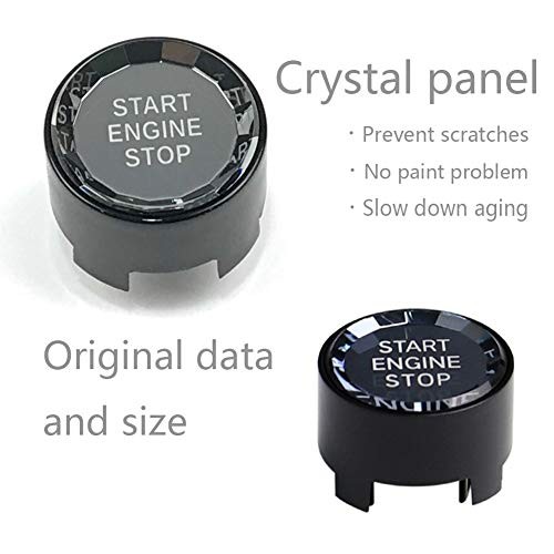 Crystal Style Engine Start Stop Switch Ignition Button fit F or G Chassis