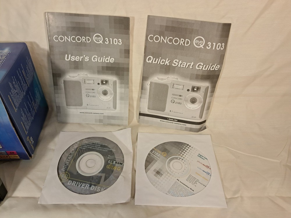 Concord 3103 digital camera 3.1 mega pixels boxed