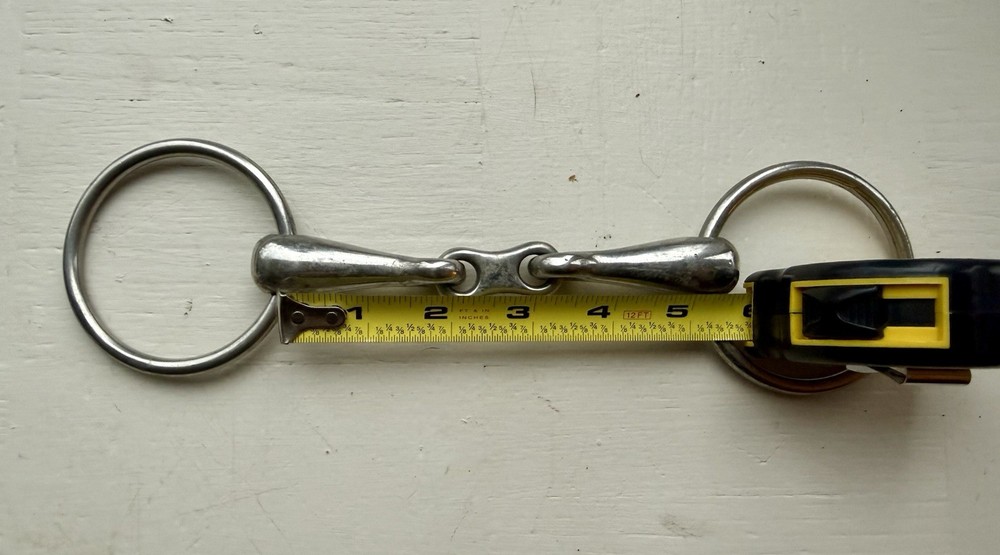 Stainless Steel Loose Ring Snaffle 5”