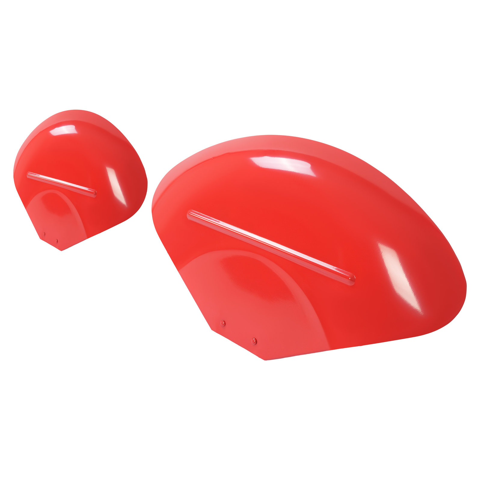 2 Fenders With Brackets For Massey Ferguson TE20 TO20 TO30 TO35 MF285 RH+LH