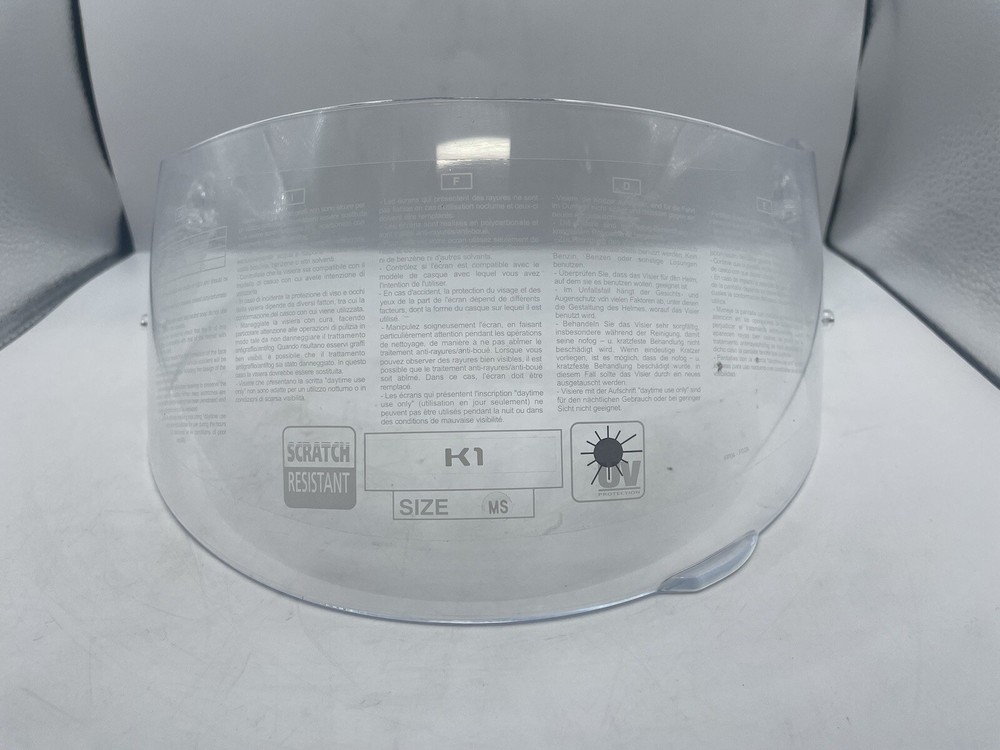 AGV Helmet Faceshield Visor Clear - scratch resistant