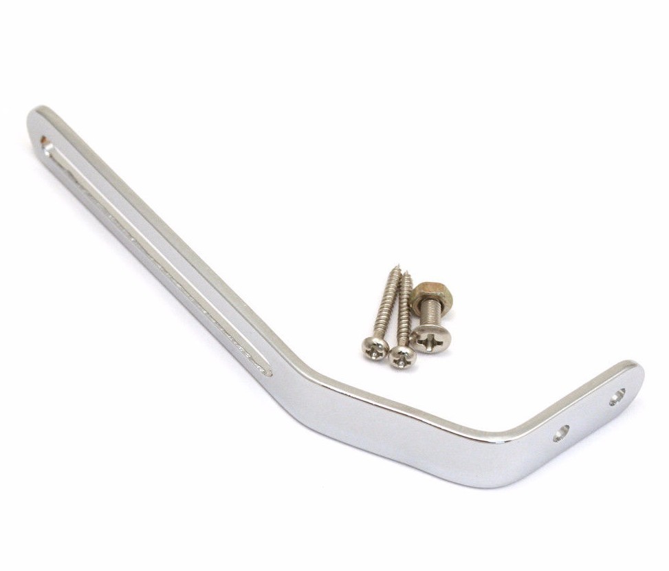 PGB-ETA-C Chrome Pickguard Bracket For Thick Archtop Guitar