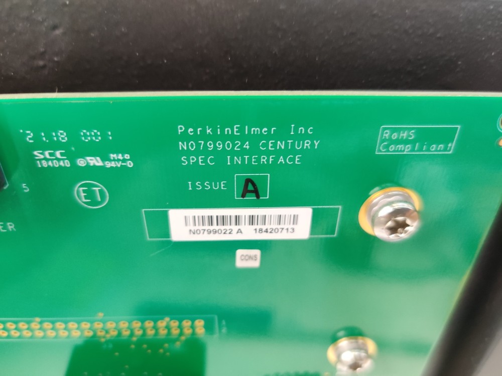 PerkinElmer Avio Optima Transfer Optics Mirror w N0799024 Interface PCB