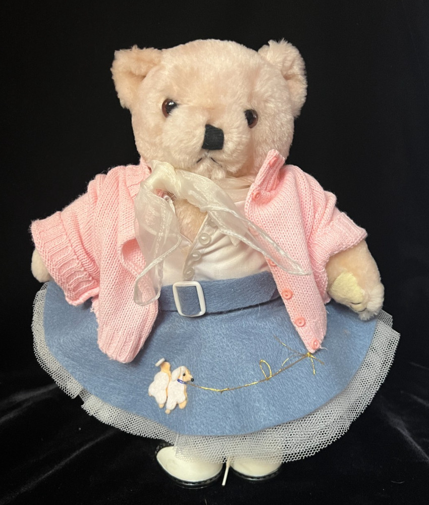 Bear 12" Dressed For The 50's Dance -L