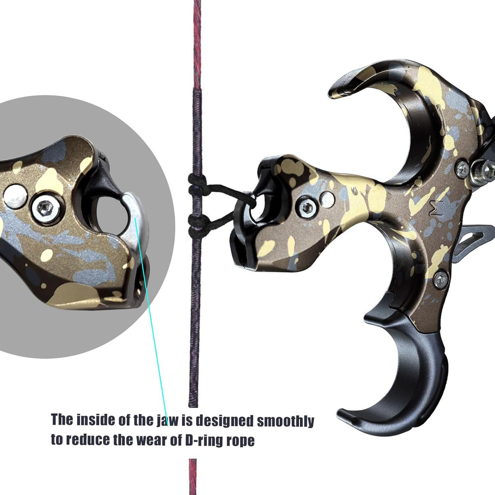 Adjustable Thumb Release for Compound Bow - Left/Right Handed, Smooth Trigger