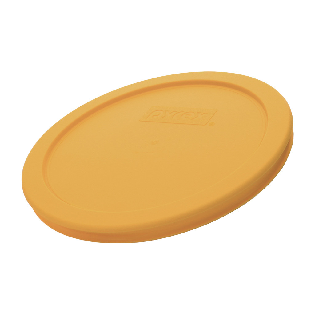 Pyrex 7401-PC 3 Cup Lemon Drop Yellow Lid (2-Packs)