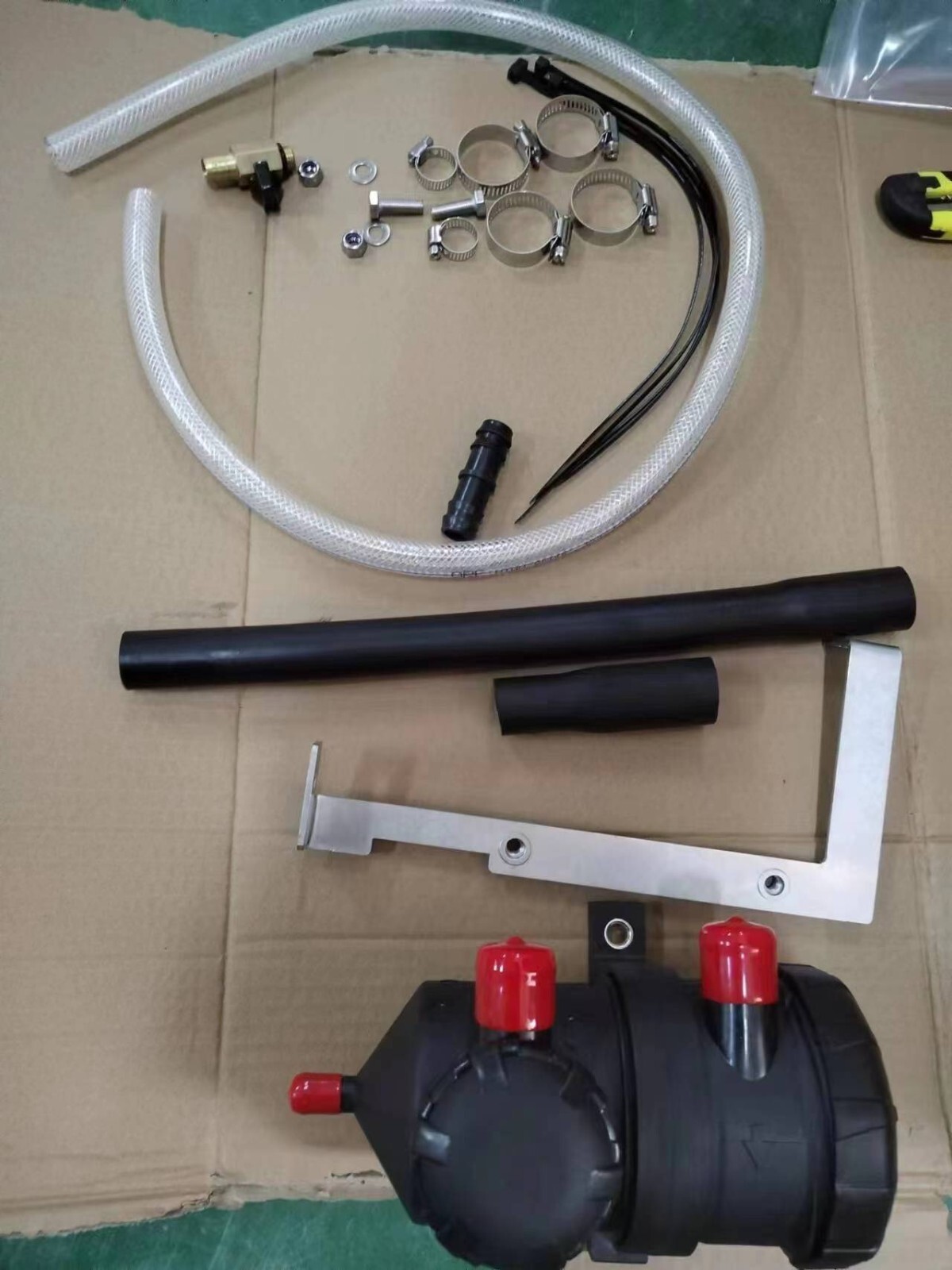 Oil Catch Can Kit Fits Toyota Hilux Fortuner 1GD-FTV 2015 2.4L 2.8L OS-PROV-12