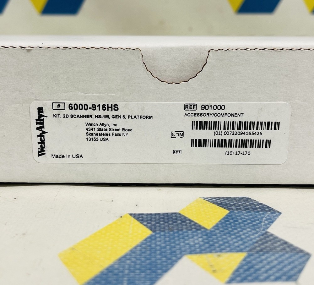Welch Allyn Barcode Scanner 6000-916HS