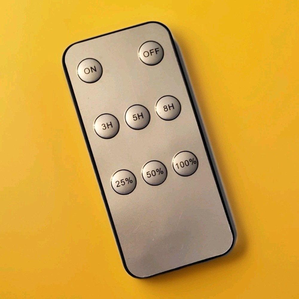 ​Replacement Remote Control for Solar String Lights Flood Lights Dimmer Timer 3H