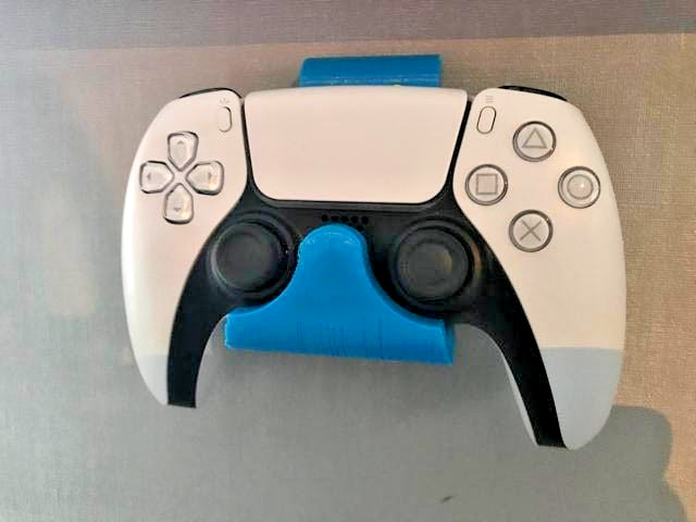 (Black) Controller Holder Wall Mount PS5 Dualsense
