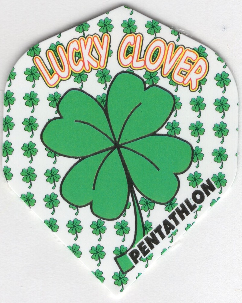 LUCKY CLOVER PENTATHLON Dart Flights: 3 per set