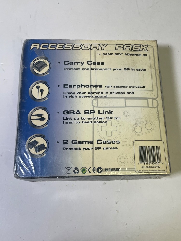 Accessory Pack for Game Boy Advance SP SEALED