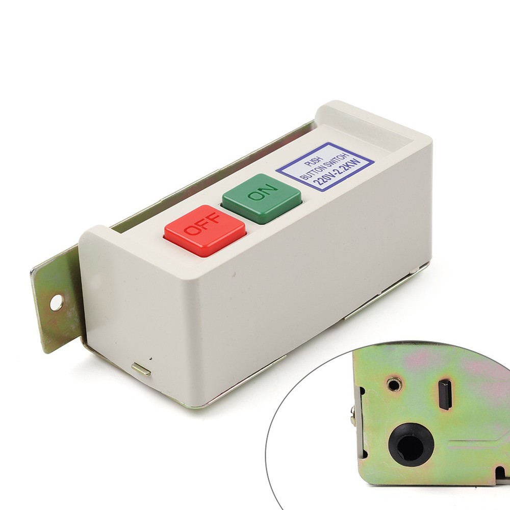 Push Button On & Off Switch For Industrial Sewing Machine Motor 220 Volt