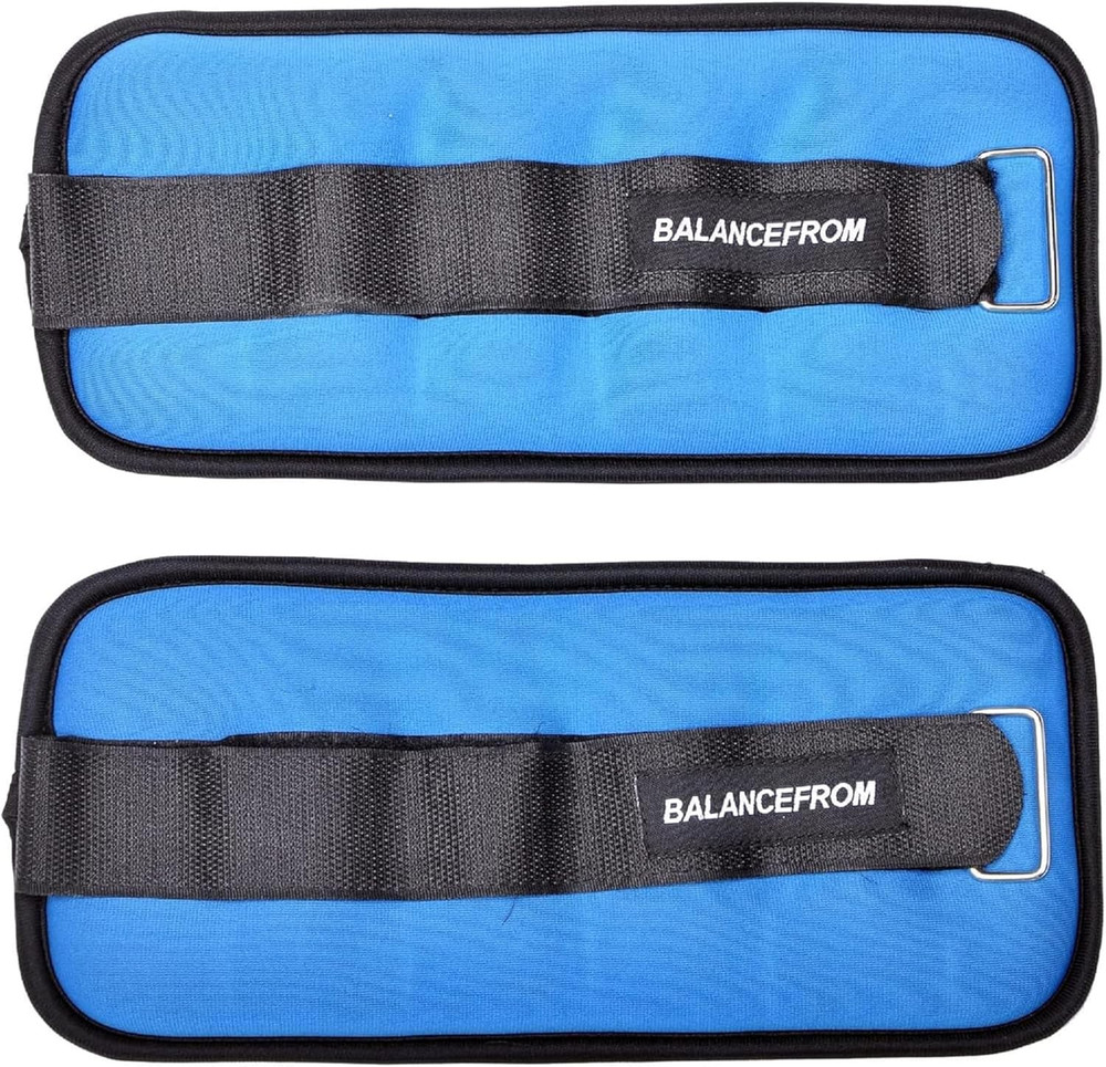 Fully Adjustable Ankle Wrist Arm Leg Weights, 1-20LBS, Multiple Options