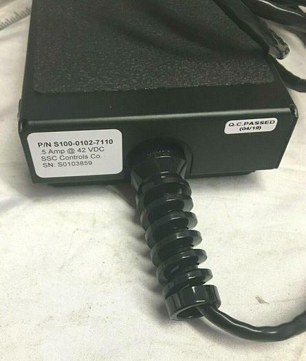 AdvanceTec PTT Foot Pedal Advance Communicator AT8400A, Split Conn. Adapter