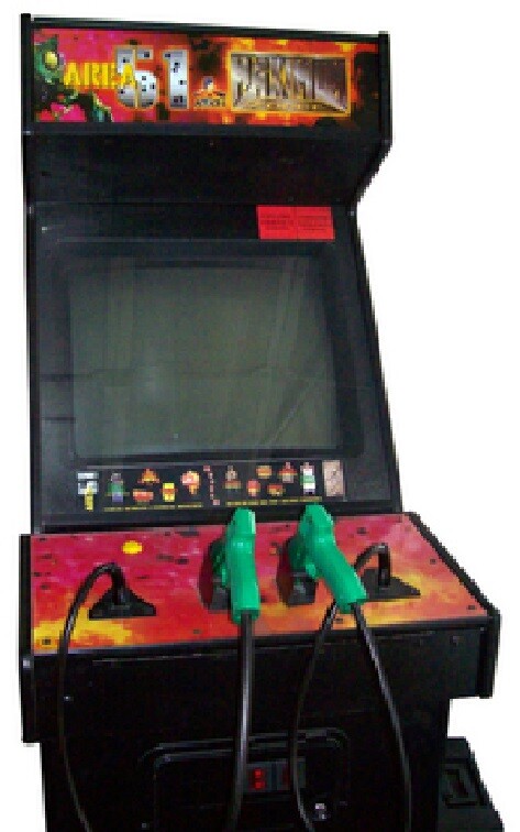 AREA 51 & MAX FORCE ARCADE MACHINE by ATARI 1995 (Excellent Condition) *RARE*
