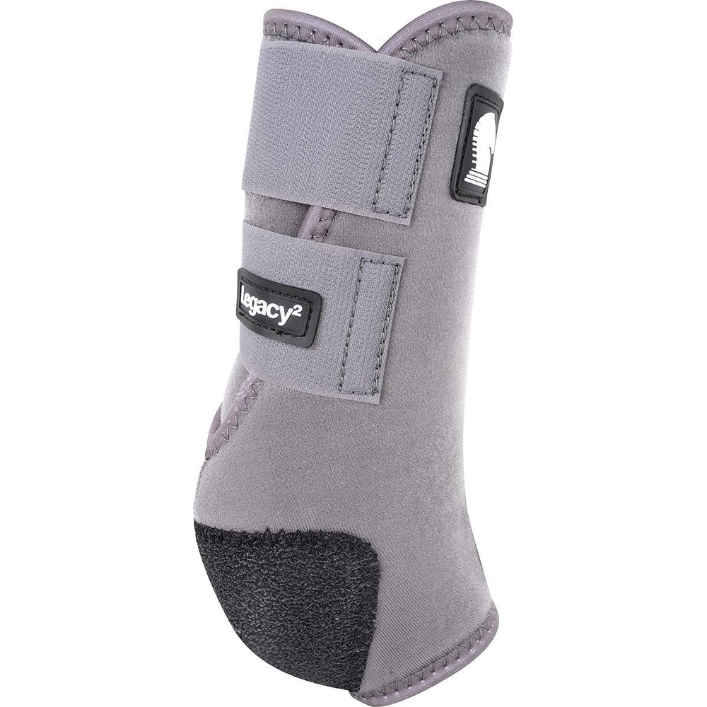 Legacy2 Front Protective Boots 2 Pack Charcoal M