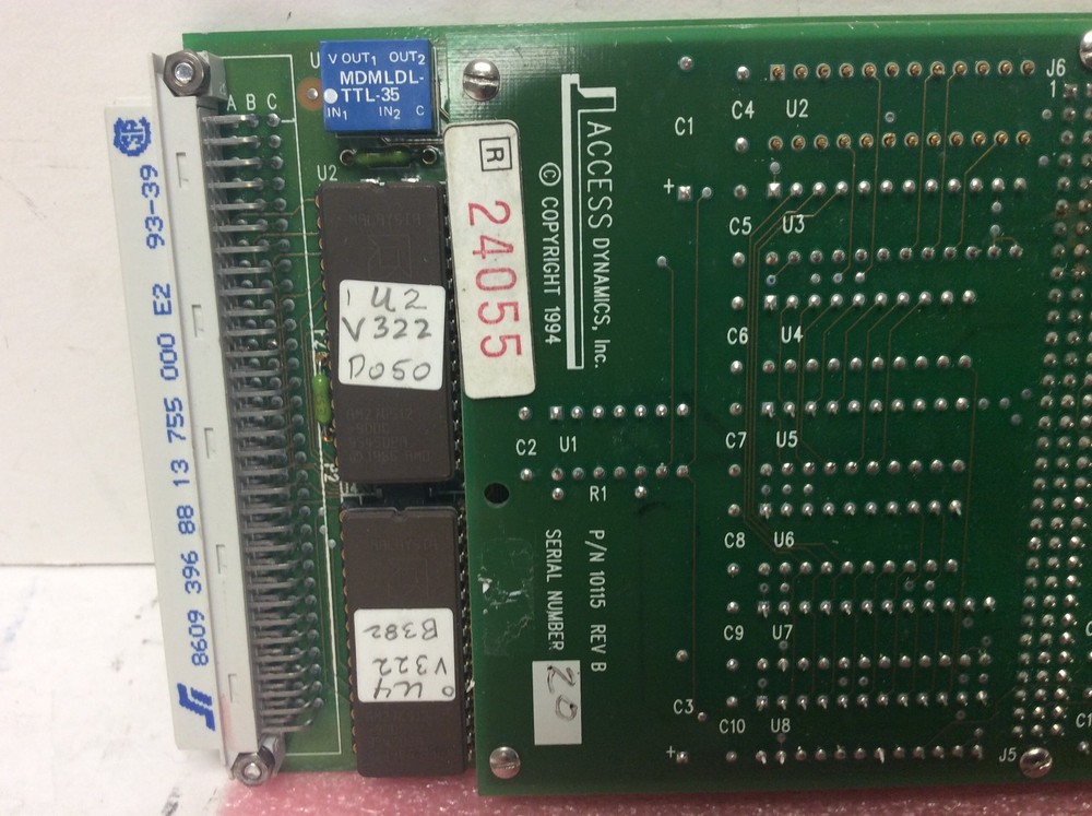 ACCESS DYNAMICS P/N 10115 P/N 10002 P/N 10116 computer VME module