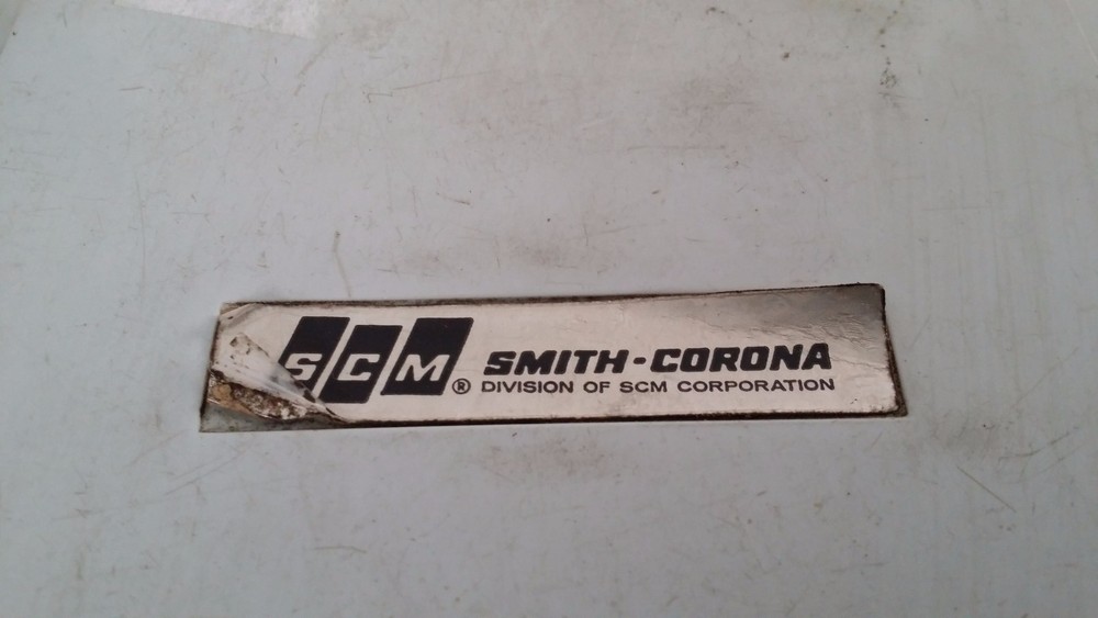 Vintage Smith Corona Model 800 Electric Adding Machine Plastic Outer Cover Case