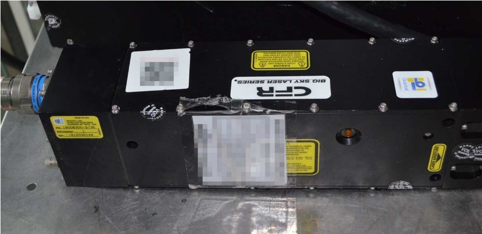 QUANTEL CFR Laser System [#A604]