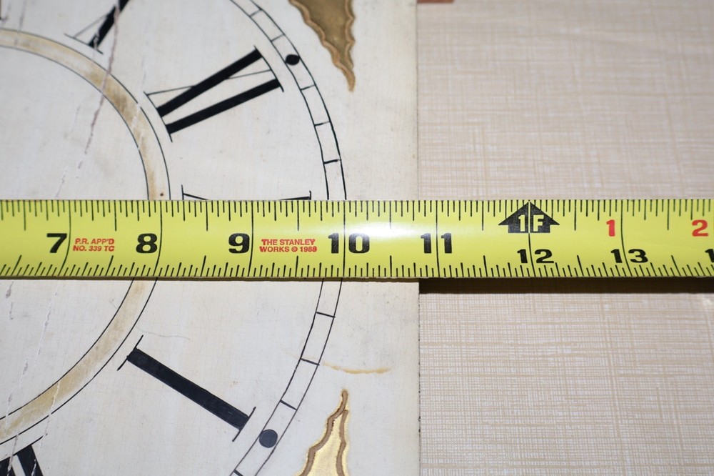Eli Terry Wood Works Ogee Clock Dial