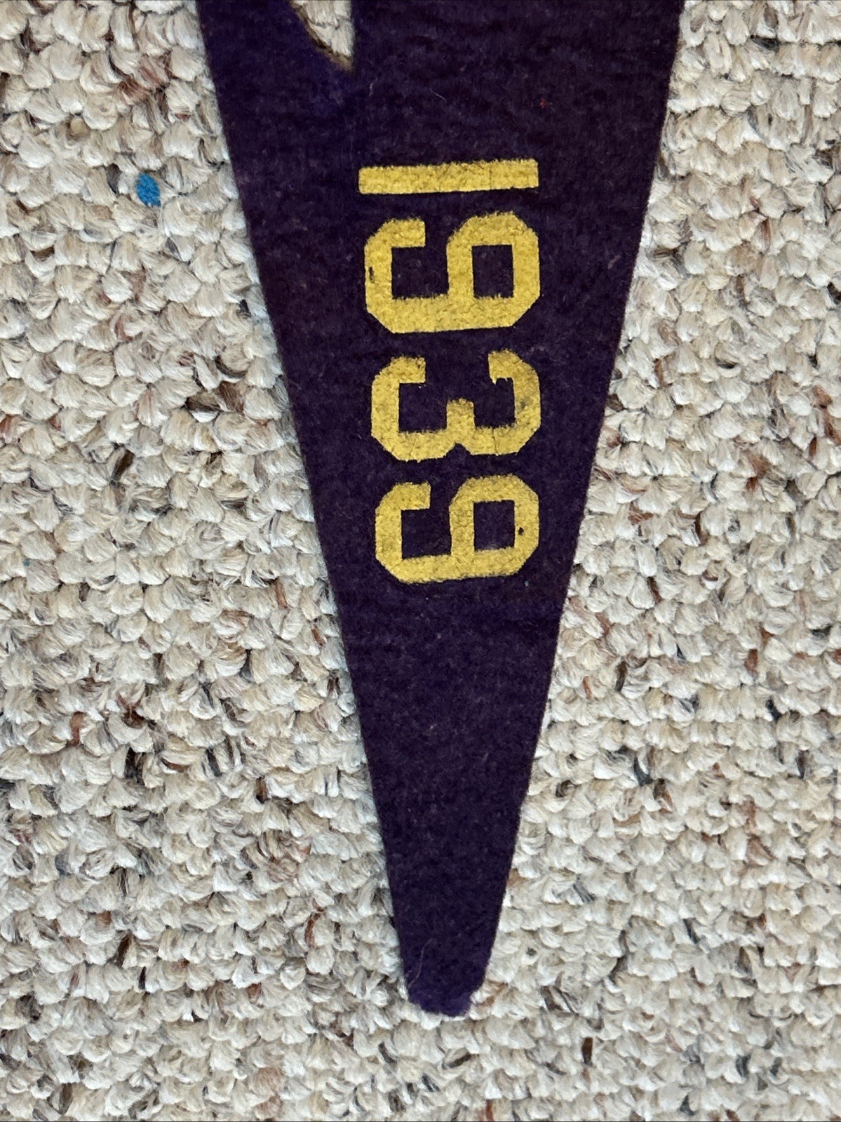 Vintage National Guard State Camp 1939 Pennant WWII Preparation