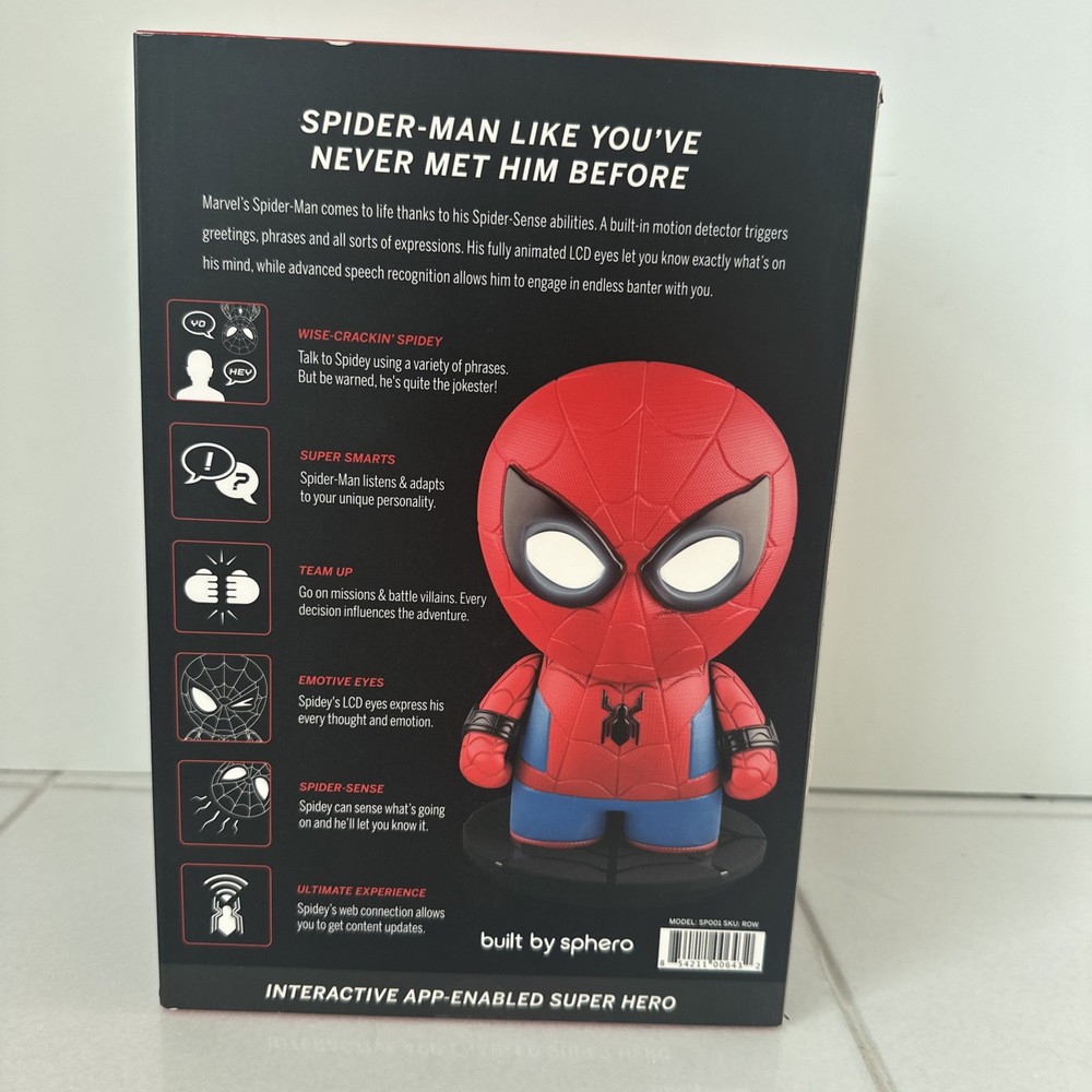 Sphero Spider-Man Marvel Interactive. No Supported App. Please Read Workaround
