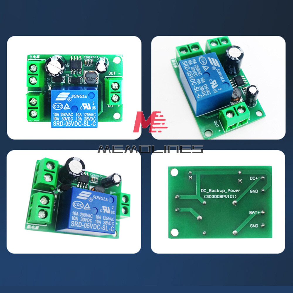 Dual power supply 7-30V automatic switcher automatic conversion switch module