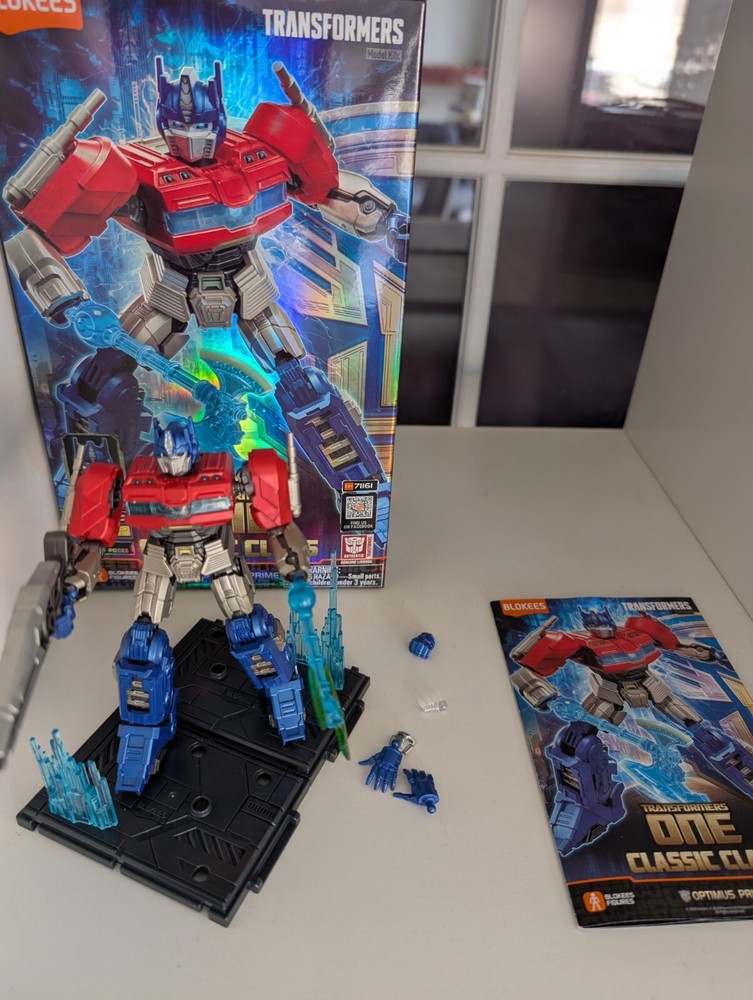 Transformers One Blokees Classic Class - Optimus Prime Model Kit - New in Box!