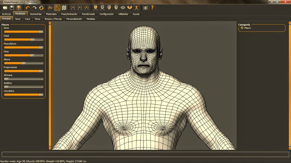 MakeHuman 3D Character Creator - Mac & Windows Photorealistic Modeling Software
