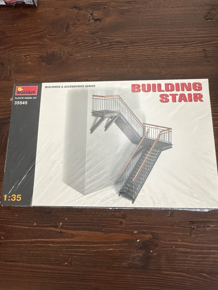 miniart building stair 1/35 model