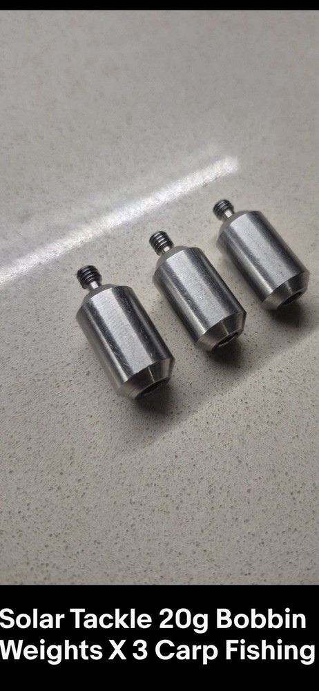 Solar tackle bobbin drag weights