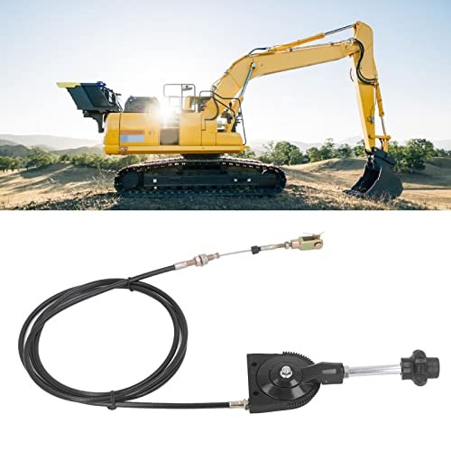2.5M Excavator Throttle Control Cable Heavy Duty Manual Throttle Pull Wire