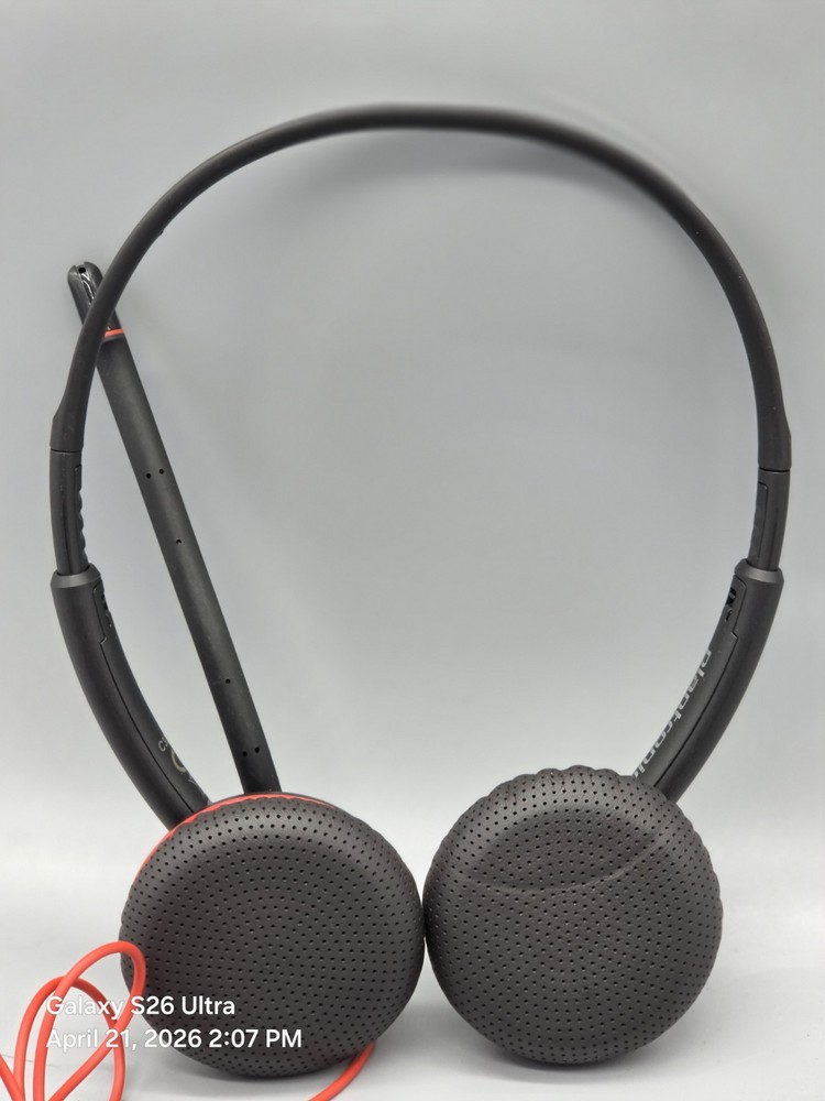 Plantronics Blackwire C3200 Wired USB-A Headset USB 2-Ear Full Head Set