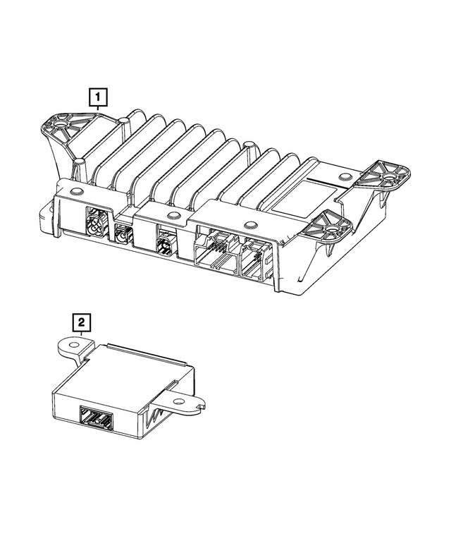 Genuine Mopar Parking Assist Module 56029962AJ