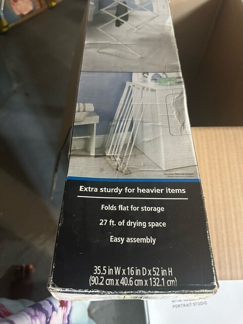 Mainstays Heavy Duty Drying Rack (Extra Sturdy for Extra heavy items)