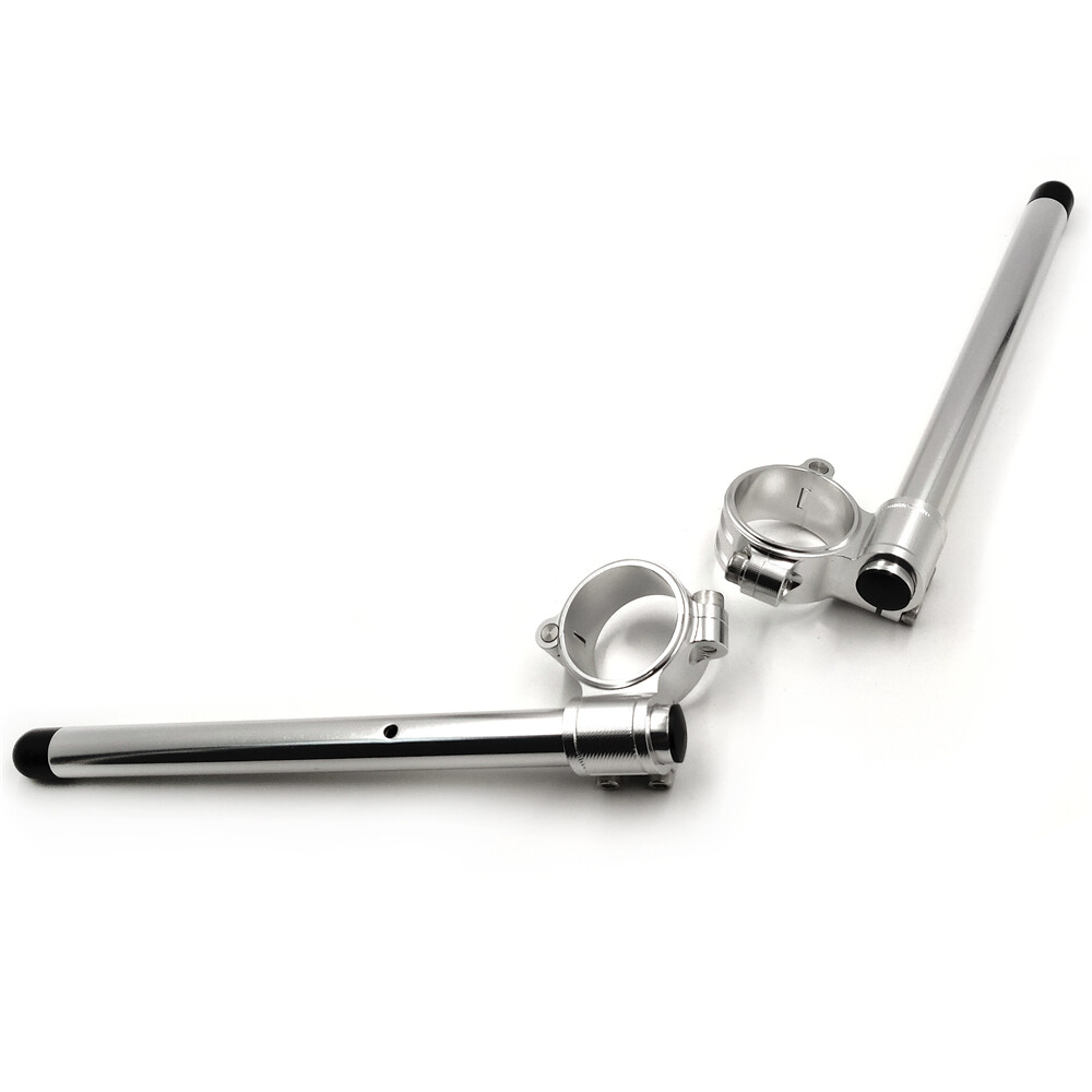 HTTMT- 50mm CNC Higher Raised Riser Clip Ons Clipon Fork Handle Bars 7/8" Handle