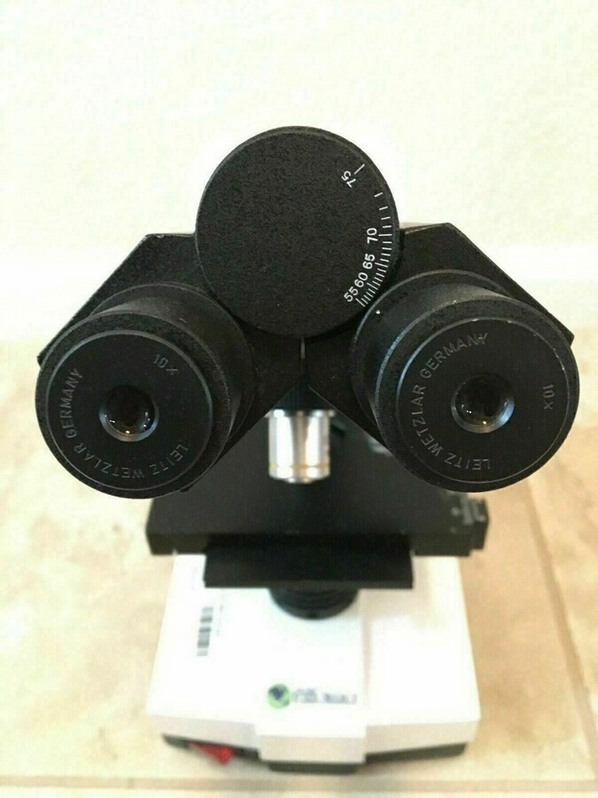 PSS Select Laboratory Compound Binocular Microscope + 4X 10X 40X 100X Objectives
