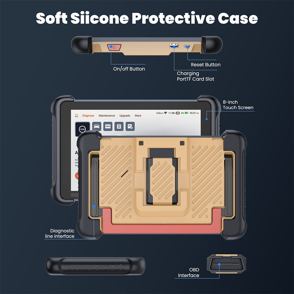 ThinkScan 689BT Car OBD2 Diagnostic Tool Bidirectional Scanner CANFD & DOIP