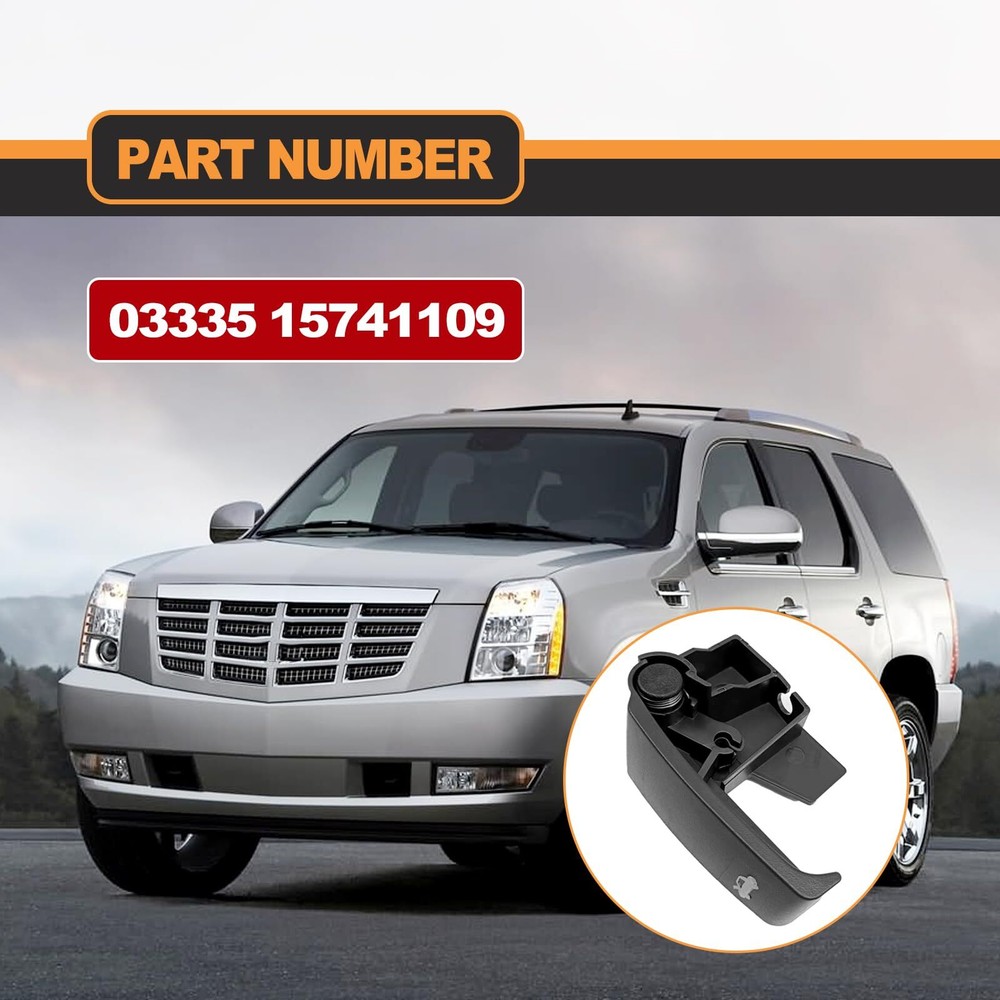 Hood Latch Release Pull Handle 15741109 Compatible with 1995-2007 Chevrolet