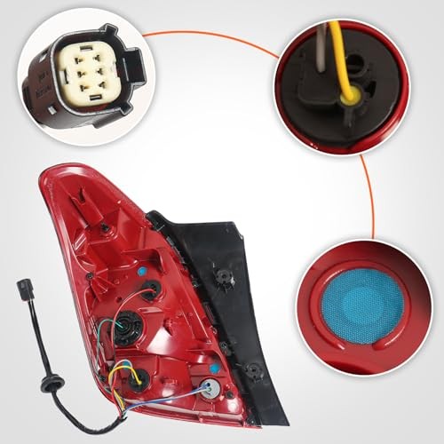 LED Tail Light Assembly Compatible with Chevy Trax 2017 Right Passenger Side