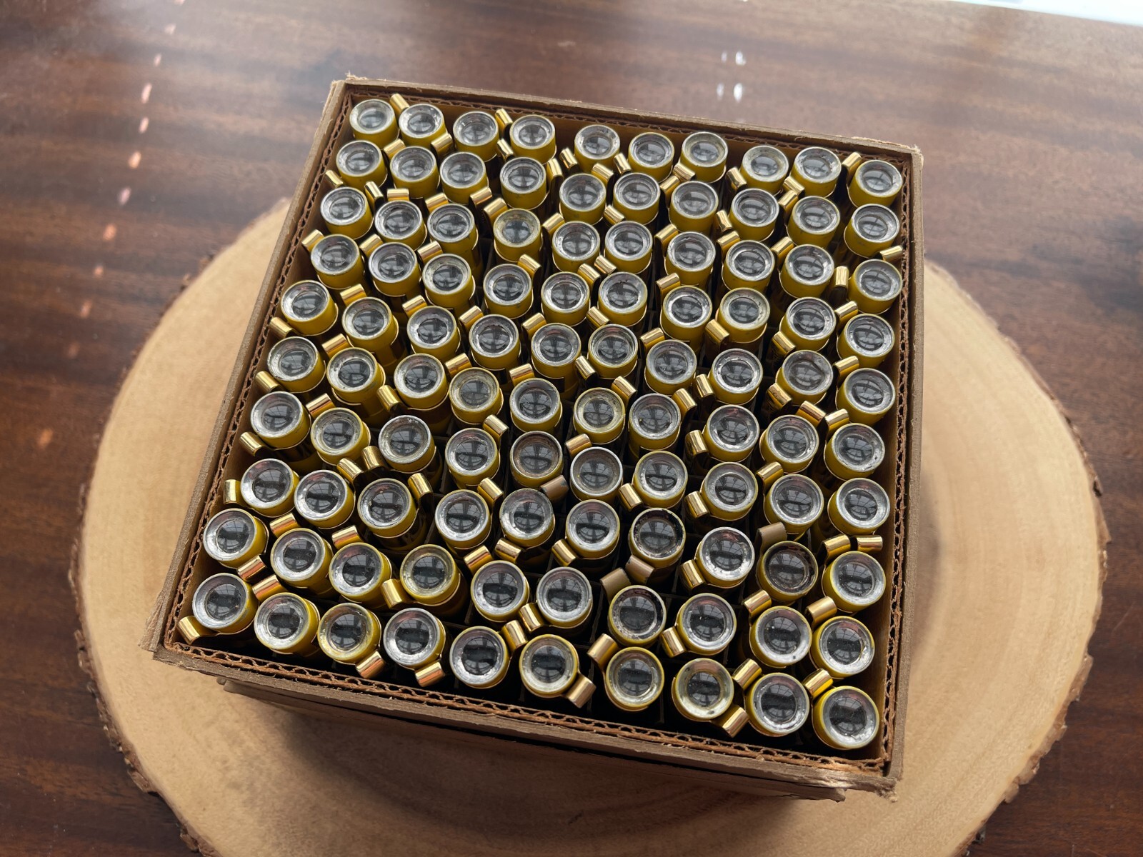 1960's Civil Defense Lot of (2) Dosimeters - Authentic Cold War Era Devices