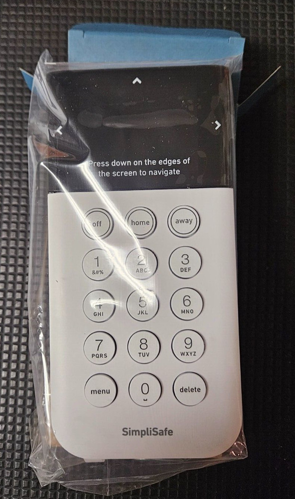 Simplisafe SSKP3W SSKP3 Additional Replacement Keypad White Third 3rd Generation