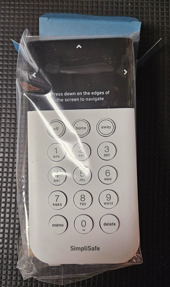 Simplisafe SSKP3W SSKP3 Additional Replacement Keypad White Third 3rd Generation